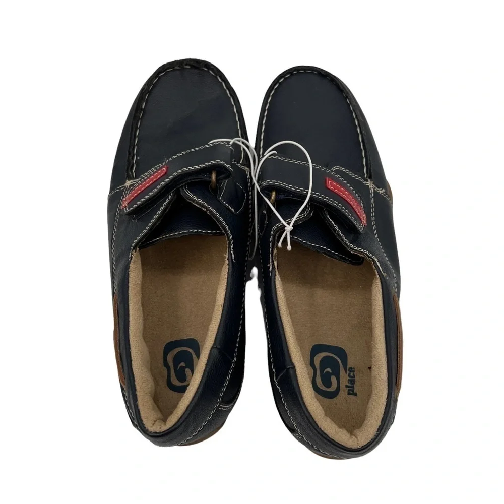 NWT Children's Place Navy Loafers Size 4 Big Boys